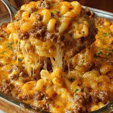Macaronis au bœuf